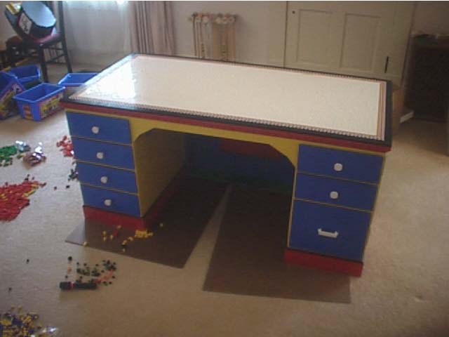 Lego Desk, Lego Ideas, Lego Builder, Eric Harshbarger